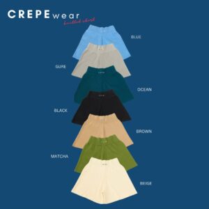 CREPE KNITTED SHORT